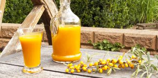 Sanddornsaft: Viel Vitamin C Sanddornsaft als wertvolle Vitamin C-Quelle