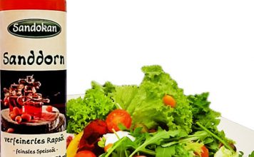 Neu & vielseitig: das feine Sanddorn-Rapsöl von Sandokan Sanddorn-Rapsöl - die neue Sanddorn-Spezialität