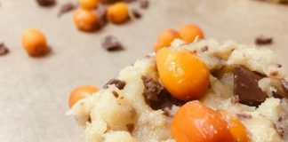 Sanddorn-Chocolate-Cookies Rezept für Sanddorn-Schokolade-Kekse bzw. Cookies