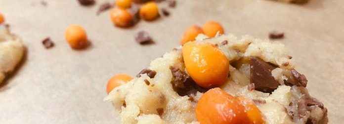 Rezept für Sanddorn-Schokolade-Kekse bzw. Cookies